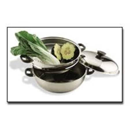Precise Heat Precise Heat Stainless Steel Oversized Skillet Steamer and Cover KTGIANT2 KTGIANT2